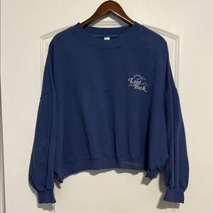 Old Navy Laid Back Navy Sweatshirt